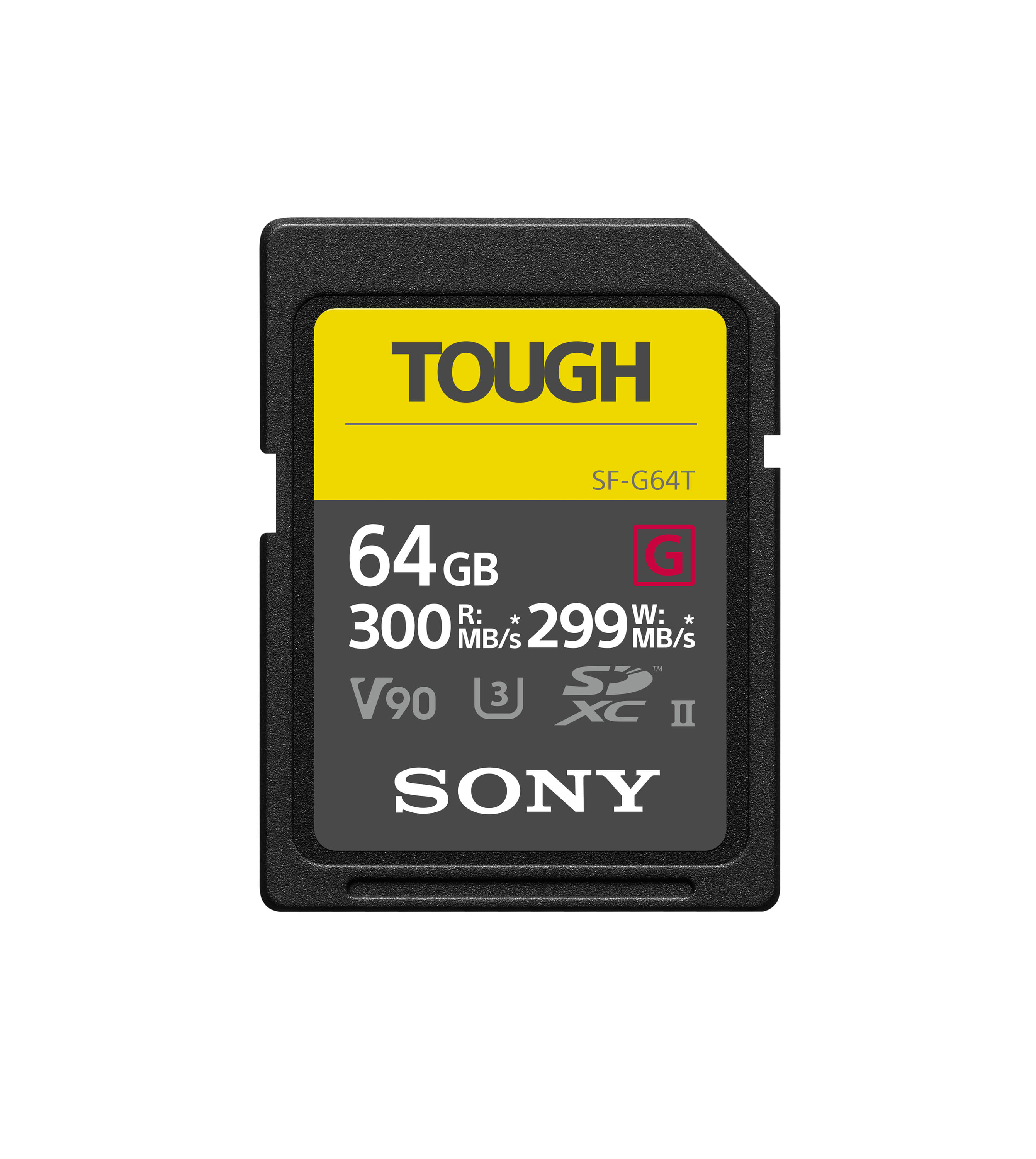 Serie SF-G con especificación TOUGH | Sony Store Chile - Sony