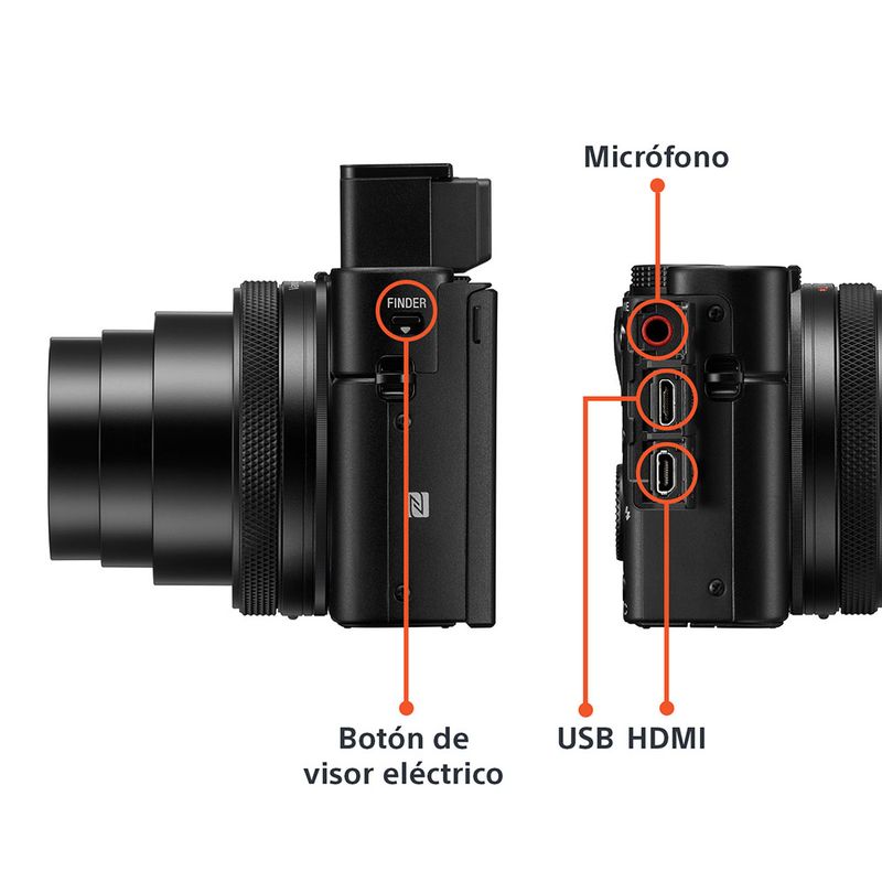 Cámara compacta RX100 VII, AF sin igual | Sony Store Chile - Sony