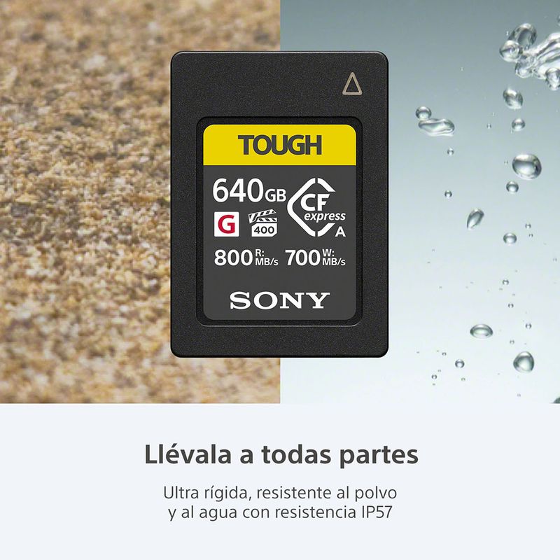 Tarjeta de memoria CFexpress Tipo A de la serie CEA-G | Sony Store