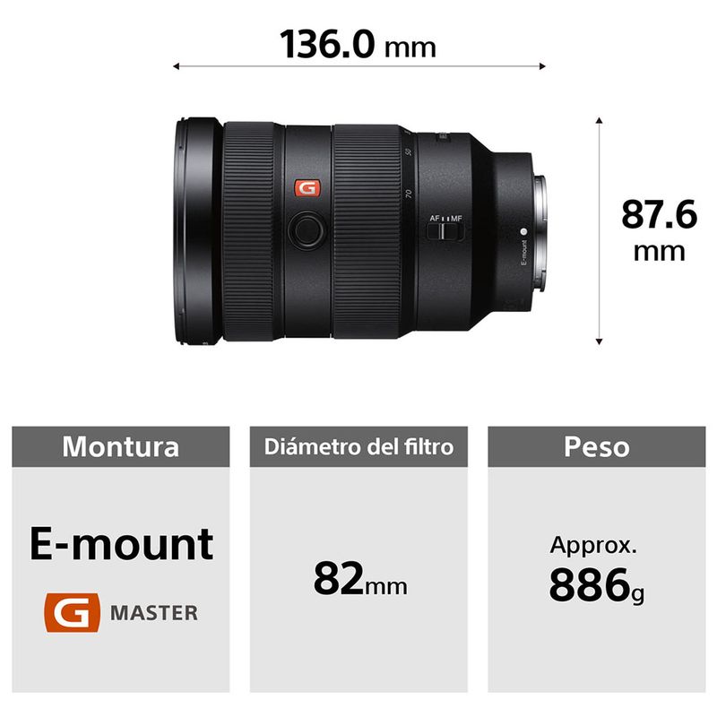 SONY FE24-70㎜ F2.8 GM2　SEL2470GM2 Sony FE 24-70mm f/2.8 GM II