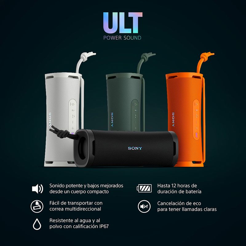 Parlante portátil inalámbrico ULT FIELD 1 | Sony Store Chile