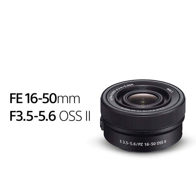 E PZ 16-50 mm F3.5-5.6 OSS II | Sony Store Chile - Sony Store Chile