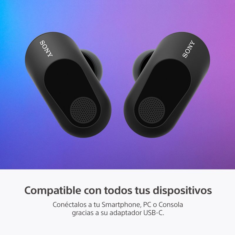 Audífonos “True Wireless” inalámbricos con Noise Cancelling para