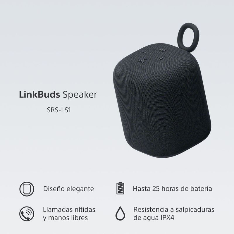 （美品）Sony SRS-LS1 LinkBuds Speaker ブラック色 465802-800-800?v=