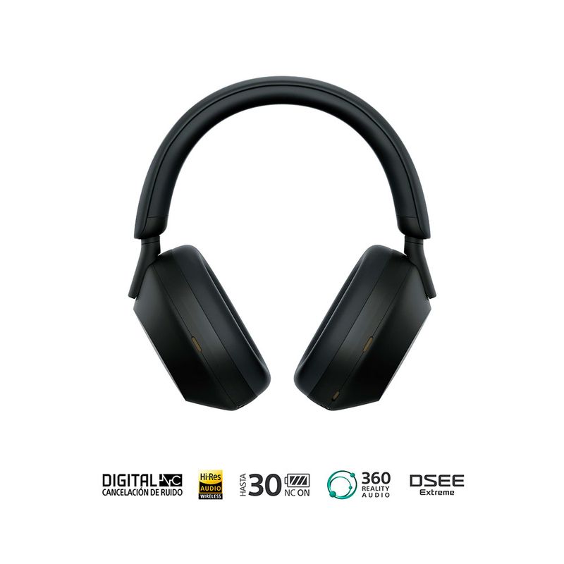 Audífonos inalámbricos con noise cancelling WH-1000XM5 Sony