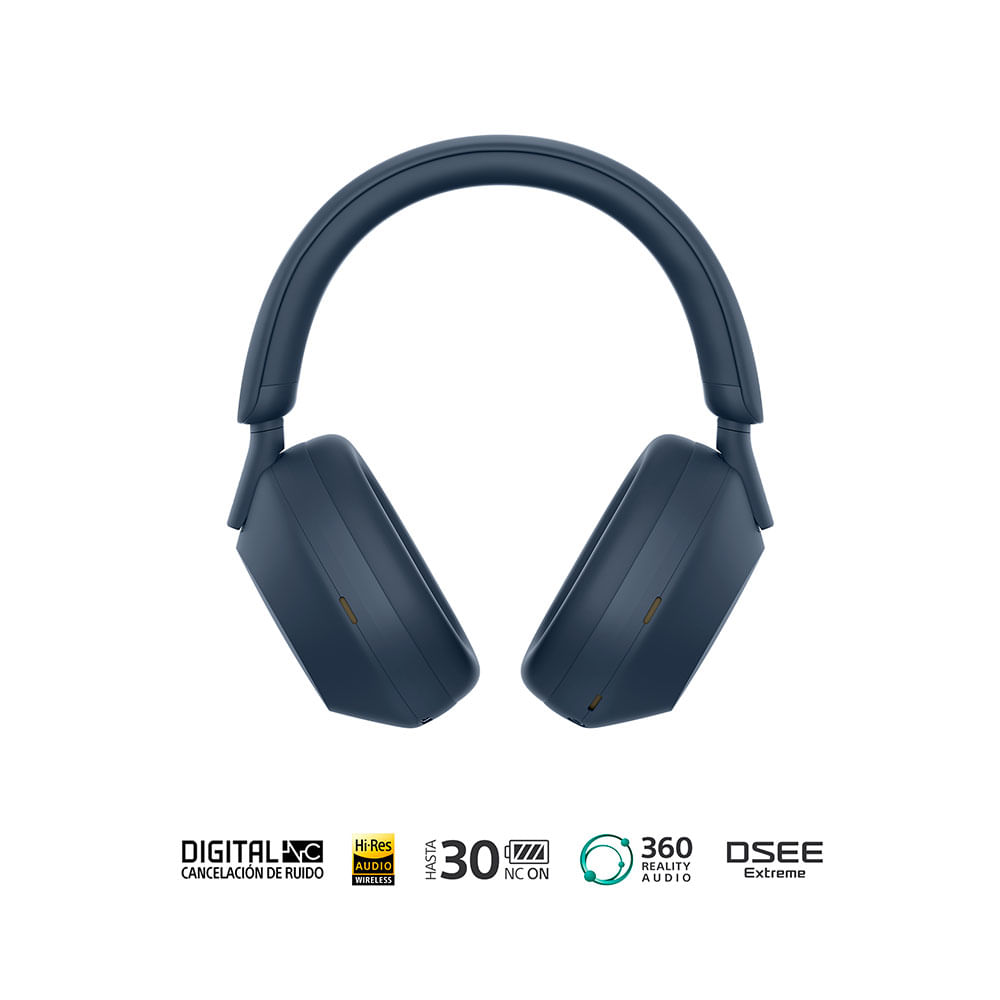Audífonos inalámbricos con noise cancelling WH-1000XM5 Sony