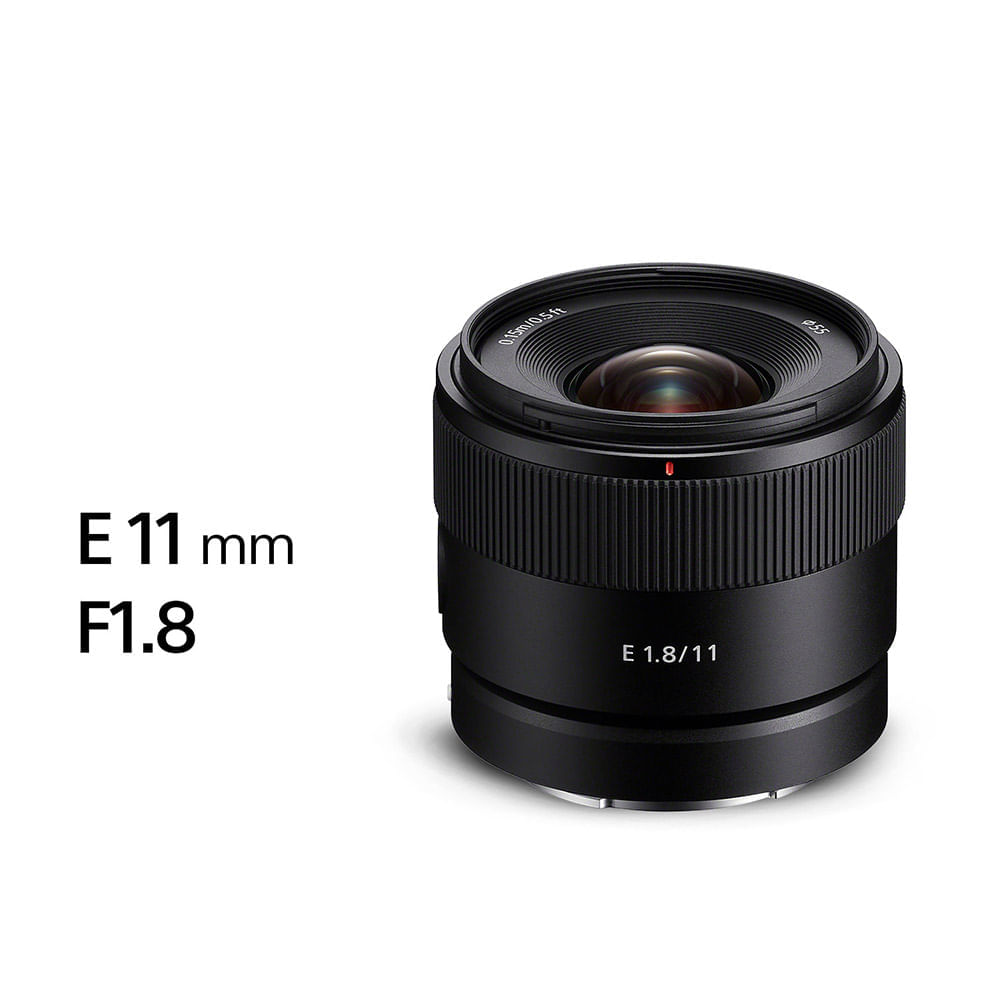 E 11 mm F1.8 | Sony Store Chile - Sony Store Chile