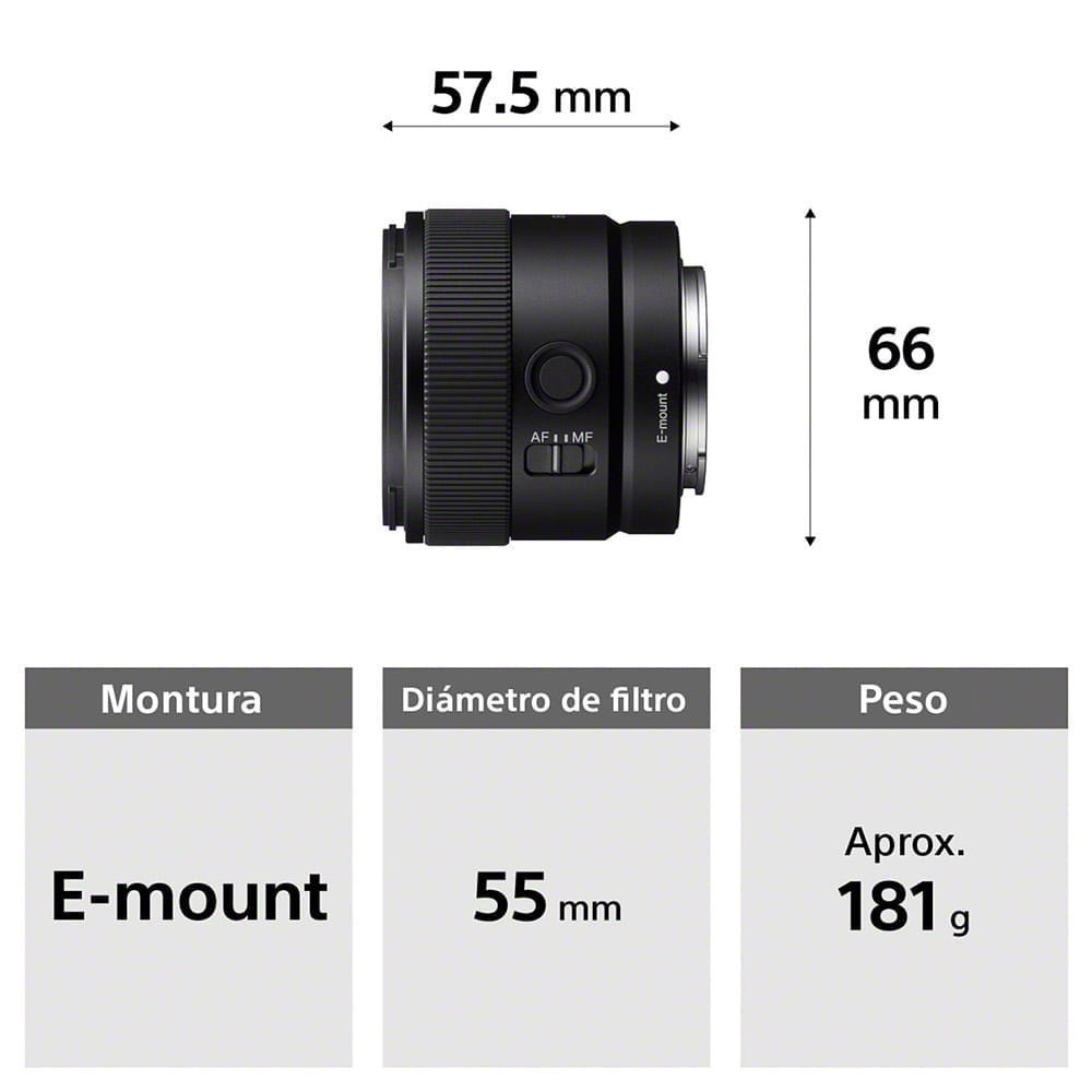 E 11 mm F1.8 | Sony Store Chile - Sony Store Chile