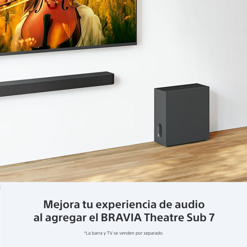 BRAVIA Theatre Sub 7 | Subwoofer inalámbrico adicional de 100 W