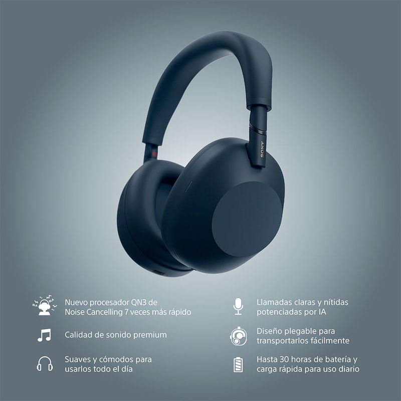 1000X Series | Audífonos inalámbricos con noise cancelling WH
